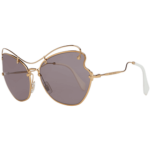 Miu Miu Rose Gold Women Sunglasses