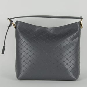 Blumarine Grey Leather Bag