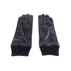 Black Clt.003 Lamb Leather Gloves