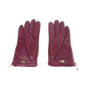 Red Clt.011 Lamb Leather Gloves