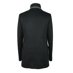 Black Wool Jacket Coat