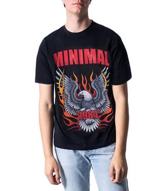 Minimal Minimal T-Shirt WH7-STAMPA_LOGO_E_AQUILA_9