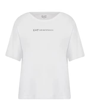 EA7 Ea7 T-Shirt STAMPA LOGO CENTRALE