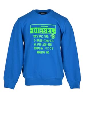 Diesel Diesel Felpa WH7_GLX-83481126_Azzurro