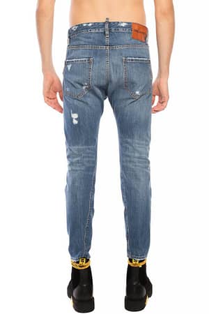 Blue Cotton Rider Jean Jeans