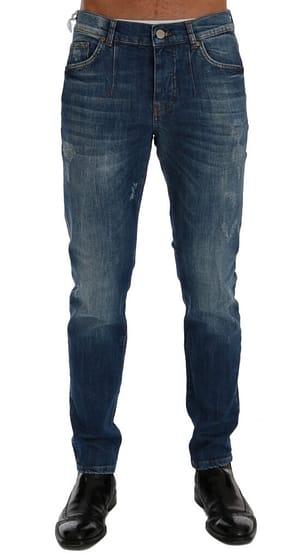 Frankie Morello Blue Wash Perth Slim Fit Jeans