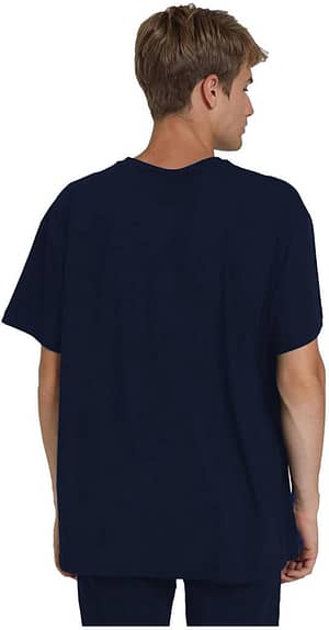 Blue Cotton Bkk Print T-shirt