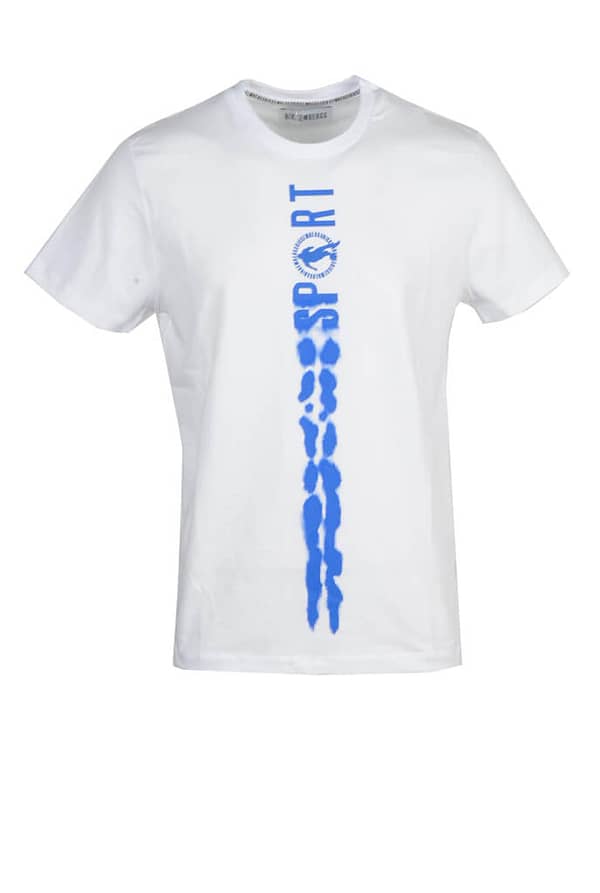 Bikkembergs bikkembergs t-shirt wh7_glx-839268_bianco