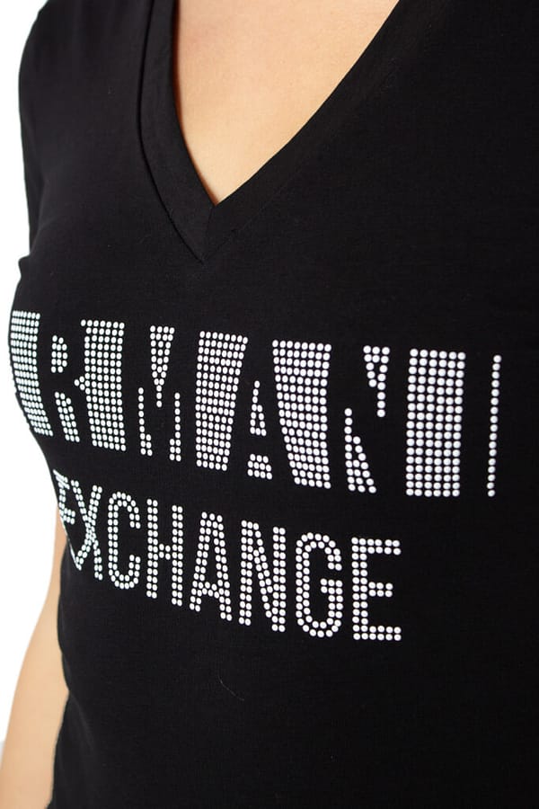 Armani exchange t-shirt wh7-scollo_a_v_slim_fit_9