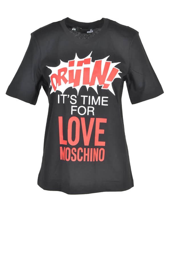 Love moschino love moschino t-shirt wh7_glx-845909_nero