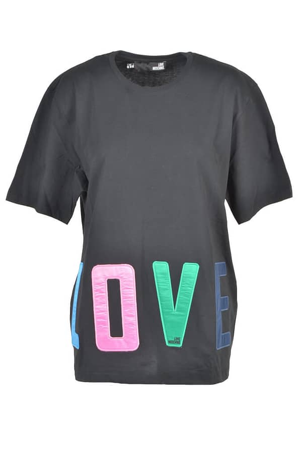 Love moschino love moschino t-shirt wh7_glx-845779_nero