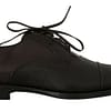 Dolce & Gabbana Brown Leather Laceups Dress Mens Shoes