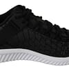 Plein Sport Black Polyester Adrian Sneakers Shoes