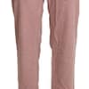 Ermanno Scervino Pink High Waist Straight Cotton Trouser Pants