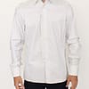 Ermanno Scervino White Striped Cotton Formal Dress Shirt