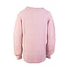 Pink Ribbed Cashmere Sweater