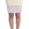 DAIZY SHELY White Pencil Lace Skirt