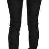 Black Low Waist Skinny Casual Denim Jeans