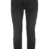 Fred Mello Black Cotton Jeans & Pant