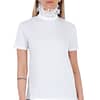 Frankie Morello White Cotton Tops & T-Shirt