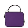 Disney Ursula Motif Crossgrain Leather Box Crossbody Handbag