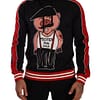 Dolce & Gabbana Black Year Of The Pig Hooded Pullover Sweater