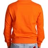 Orange King Ceasar Cotton Pullover Sweater