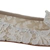 Dolce & Gabbana Ballerinas Flats White Floral Lace Shoes