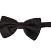 Dolce & Gabbana Brown Dotted Silk Adjustable Neck Papillon Bow Tie