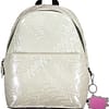 Desigual White Polyurethane Backpack