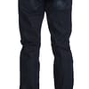 Blue Wash Cotton Regular Straight Fit Jeans
