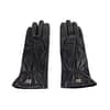 Black Clt.012 Lamb Leather Gloves