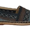 Dolce & Gabbana Blue Gray Slip On Buffalo Espadrille Shoes
