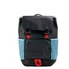 Coach Large Midnight Colorblock Smooth Leather Track Backpack Book Bag