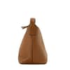 Thea Small Moose Pebbled Leather Slouchy Shoulder Handbag