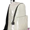White Polyurethane Backpack