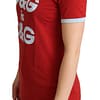Red Crewneck D&G Top T-shirt