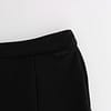 Black Straight Pencil Skirt