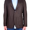 Made in Italy Brown Wool Blazer