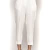 Peserico White Linen Jeans & Pant