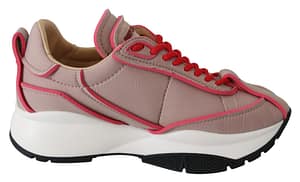 Jimmy Choo Raine Ballet Pink/Red Sneakers