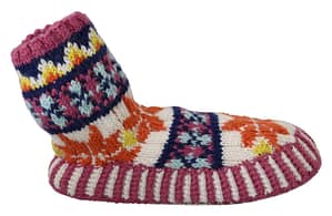 Dolce & Gabbana Multicolor Knitted Booties Boots Flats Shoes