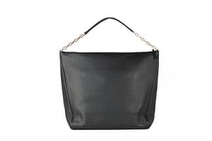 Carter Pebbled Leather Slouchy Hobo Shoulder Handbag