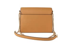 Small Emerson Saffiano Leather Envelope Adjustable Shoulder Handbag