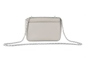 Britten Pebble Leather Adjustable Chain Shoulder Tote Handbag