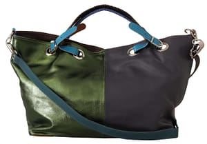 EBARRITO Multicolor Genuine Leather Shoulder Strap Women Tote Handbag