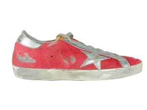 Golden Goose Pink Leather Sneakers
