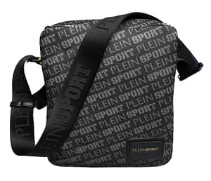Plein Sport Black Polyamide Messenger Bag
