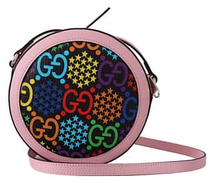 Gucci Multicolor Psychedelic Round Shoulder Bag