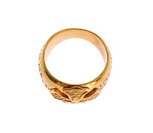 Gold Plated 925 Silver Womens Ring